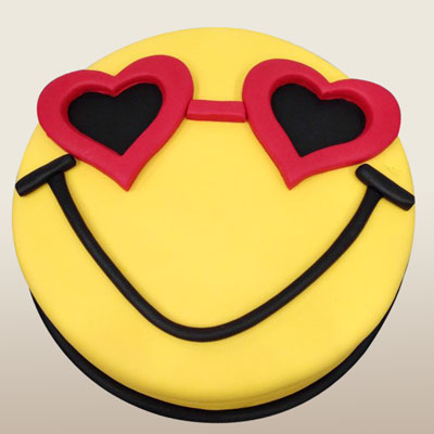 "Emoji Photo Cake - codeEm26 - Click here to View more details about this Product